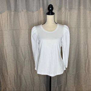 A.L.C. Karlie Tee in White